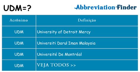 reg.udm|que significa udm ha.